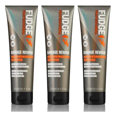 3x Fudge Professional Damage Rewind Hair Repairing Shampoo - ml