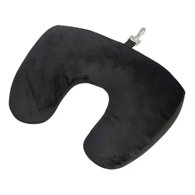 Global Travel Accessories Reversible Travel Pillow, cm, Black