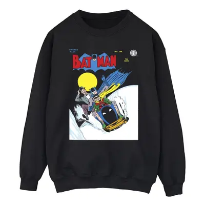 (L, Black) DC Comics Mens Batman Snow Mobile Sweatshirt