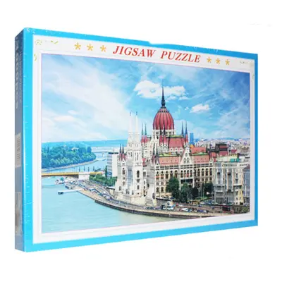 () Pieces Paper Puzzle Landscape Architecture Series Children Adult Educational Leisure Jigsaw T