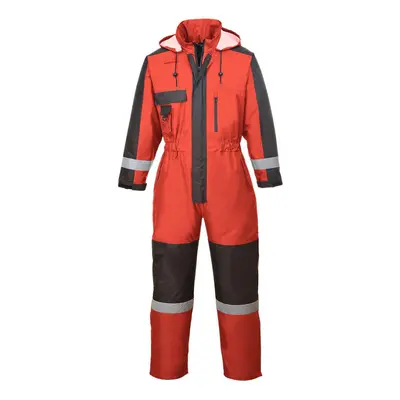 (S R, Red) Portwest Unisex Adult Winter Overalls