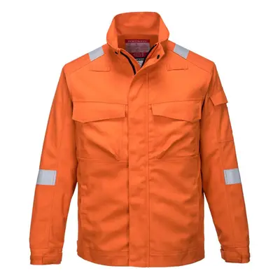 (XL, Orange) Portwest Mens FR68 Bizflame Ultra Jacket