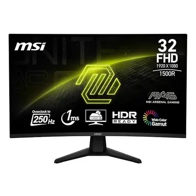 MSI MAG 32C6X Inch FHD Curved Gaming Monitor x