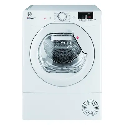 Hoover H-DRY LITE HLE H9A2DE-80 9Kg Heat Pump Tumble Dryer - White - A++ Rated