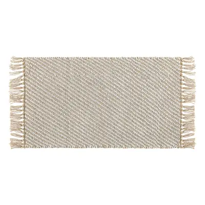 Jute Runner Rug x cm Beige ALADAG