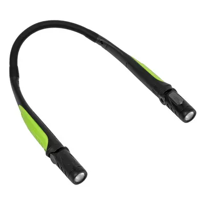 SMD LED Rechargeable Neck Torch Lumen - NT320LED, Black/Green