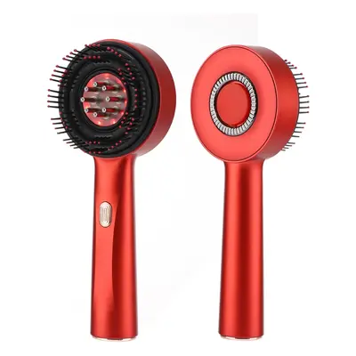 EMS Electric Massage Comb Vibration Red Light Therapy Hair Growth Massage Scalp Brush Anti Hair 