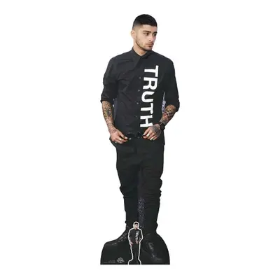 Zayn Malik One Direction Black Outfit Lifesize Cardboard Cutout 176cm