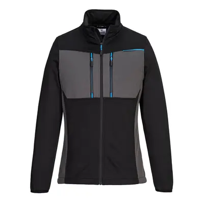 (M, Black) Portwest Mens Fleece Technical Top