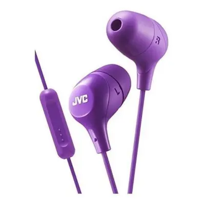 JVC In-Ear Headphones with 1-Button Remote Control and Microphone