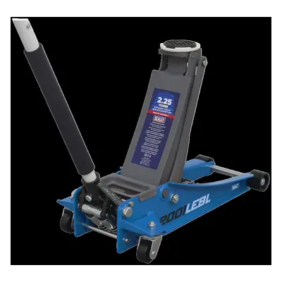 Trolley Jack 2.25 Tonne Low Profile Rocket Lift Blue