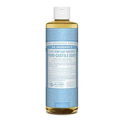 Dr Bronner Organic Baby Mild Castile Liquid Soap ml