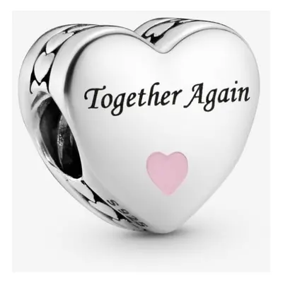 Pandora Heart Charm Together Again Sterling Silver 792015C00_E051