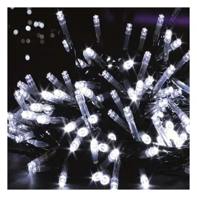 Christmas White Firefly LED Fairy Lights with Lighting Modes Static Flickering