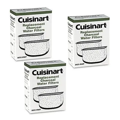 Cuisinart DCC-RWF *Triple Pack* Charcoal Water Filters in Cuisinart DCC-RWF Retail Box