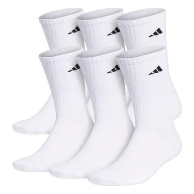 adidas Men's Athletic Cushioned Crew Socks with Arch Compression for a