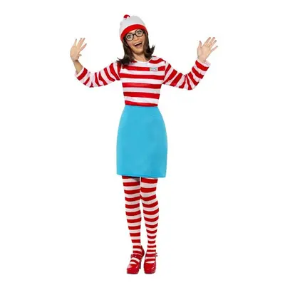 Women's Where's Wally Wenda Costume - wheres wenda costume wally fancy dress ladies womens outfi