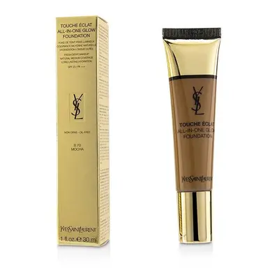 YSL Touche Eclat All In One Glow Foundation B70 Mocha