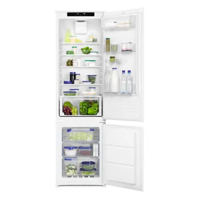 Zanussi ZNTN19ES1 278L Built-In Fridge Freezer NoFrost - White