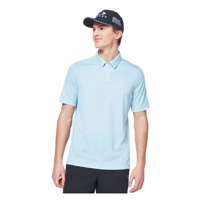 (M, Aviator Blue) Oakley Mens Gravity 2.0 Breathable SS Golf Polo Shirt