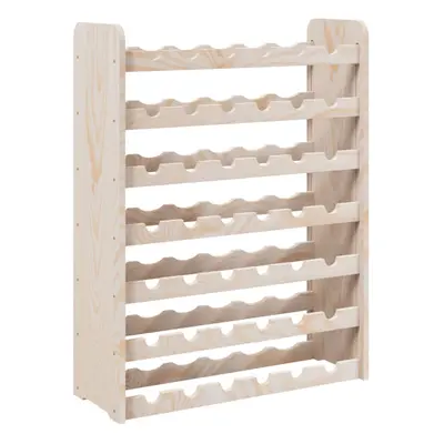 (42 piece) vidaXL Wine Rack with Top Board Wine Shelf Wine Bottle Holder Solid Wood Pine