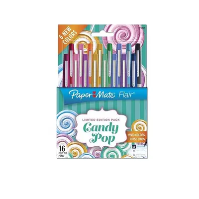 Papermate Ultra Fine Point Flair Felt Tip Pens, Count