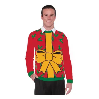 Ugly Christmas Gift Adult Sweater Standard