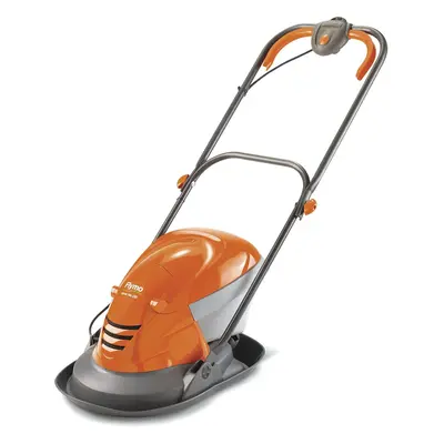 Hover Vac Electric Hover Collect Lawn Mower - 1400W, 25cm Cutting Width, 15L Grass Box, Ambidext