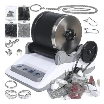 Willkey Professional Rock Tumbler Kit Rock Polisher For Kids And Adults Electronic Rock Tumbler 