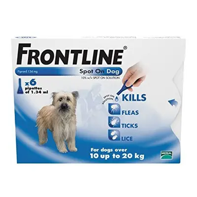 FRONTLINE Spot On for Medium Dogs, 10-20kg, Pipettes