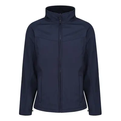 (3XL, Navy/Navy) Regatta Uproar Mens Softshell Wind Resistant Fleece Jacket