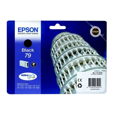 Epson C13T79114010 (79) Ink cartridge black, pages, 14ml