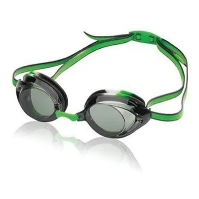 Speedo Unisex-child Swim Goggles Vanquisher 2.0 Junior Black/Green