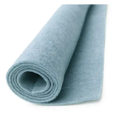 Baby Blue - Wool Felt Oversized Sheet - 20% Wool Blend - in x in