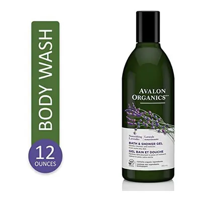 Gently cleanse and hydrate extra dry skin with Avalon Organics Nourishing Lavender Bath Shower G