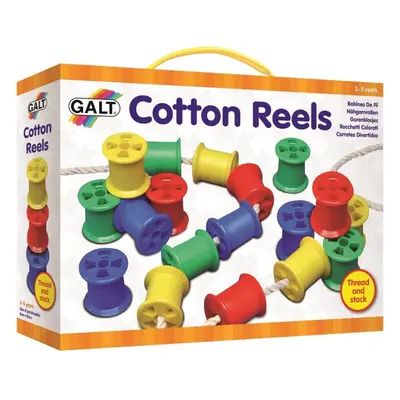 Cotton Reels Toys Kids Threading Stacking Activity Game Educational Set Of