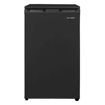 Sharp SJ-UE121M4B-EN Fridge with Ice Box - Black - E Rated