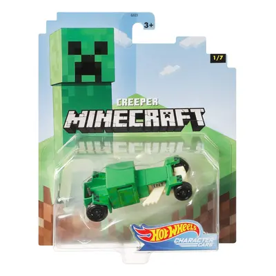 Hot Wheels Minecraft Gaming 1/64 Character Cars -Creeper Vehicle