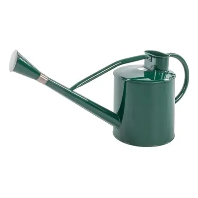 Kent & Stowe 2L Long Reach Watering Can in Forest Green, Rust-Resistant Galvanised Watering Can 