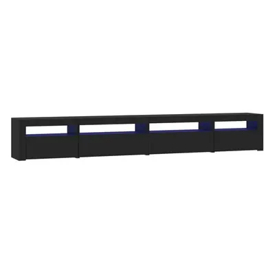 (black, x x cm) vidaXL TV cabinets with LED Lights Multi Colours 240x35x40 cm/270x35x40 cm