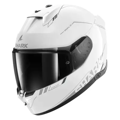 (L) Shark Skwal i3 Full Face Helmet Blank SP White / Silver / Anthracite