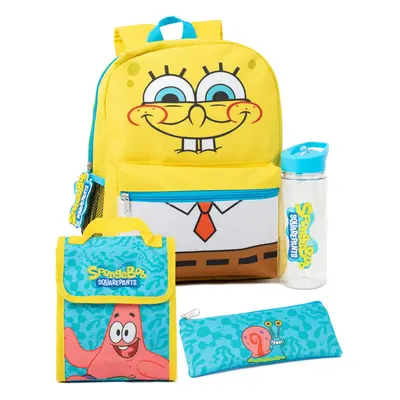 SpongeBob SquarePants Piece Backpack Set (Unisex Kids Multicoloured)