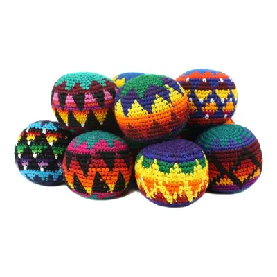 Peruvian Arts Hacky Sack Assorted Color- Set of