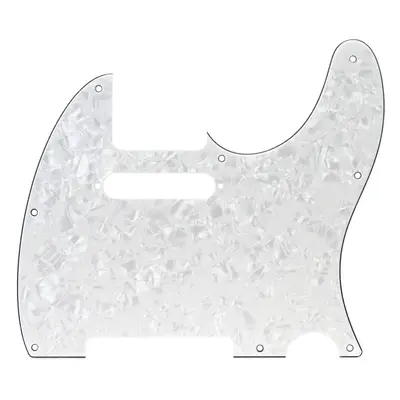 Fender Standard Telecaster Pick Guard (8-Hole) 4-Ply - White Pearl