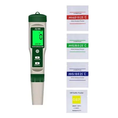 (multicolor, with backlight) Multifunctional Digital In Water Quality Tester Portable High Accur