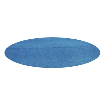 Bestway Flowclear Foot to Foot Round Solar Heat Pool Cover for Above Ground Swimming Pools with 