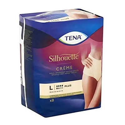 TENA Silhouette Plus High Waist - Female Incontinence Disposable Absorbent Underwear - Postpartu