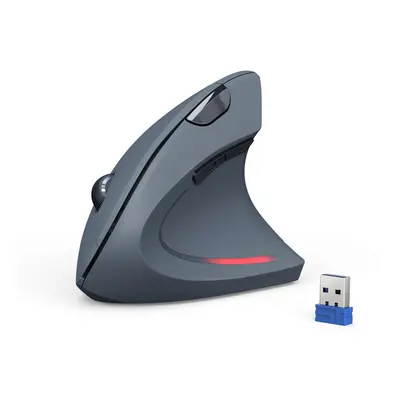 Ergonomic Mouse, 4800DPI Wireless Vertical Mouse 6-Button Silent Mouse with Adjustable Levels DP