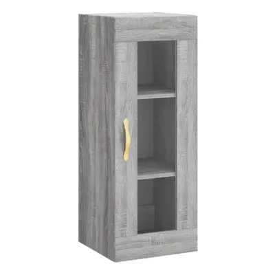 (grey sonoma) vidaXL Wall Mounted Cabinet Bathroom Cabinet Storage Cabinet Cupboard White