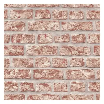 Noordwand Wallpaper Wall Panel Wall Sticker Decor Topchic Bricks Red and Grey